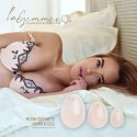 La Gemmes Yoni Egg Set Rose Quartz - Zestaw Jajeczek z Rożowego Kwarcu 3 Rozmiary
