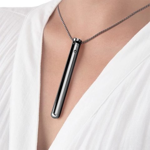 Le Wand Vibrating Necklace Black - naszyjnik z funkcją masażu, czarny Le Wand Vibrating Necklace Black - naszyjnik z funkcją masażu, czarny