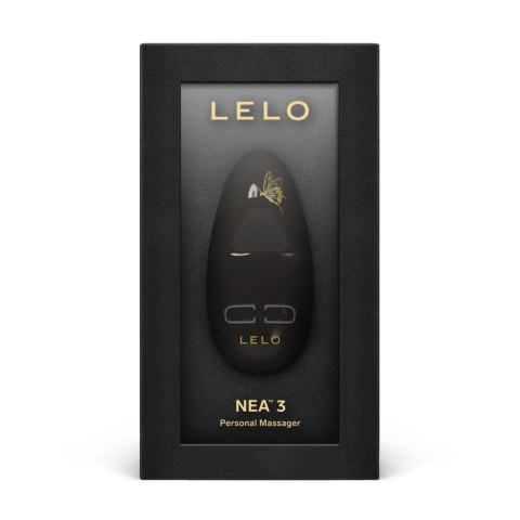 Lelo Nea 3 Pitch Black - kompaktowy masażer, 10 trybow, wodoodporny Lelo Nea 3 Pitch Black - kompaktowy masażer, 10 trybow, wodoodporny