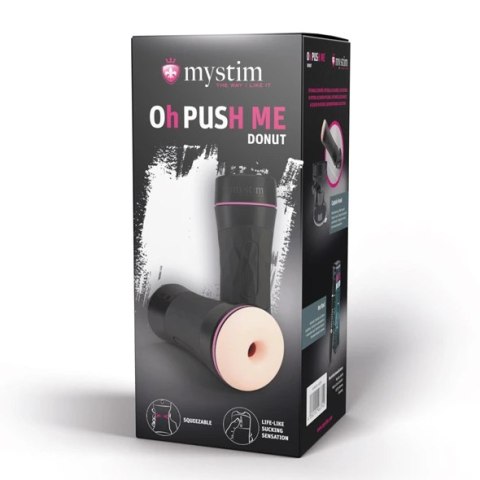 Mystim Oh Push Me Donut - system intymny z regulacją ciśnienia, 22 cm Mystim Oh Push Me Donut - system intymny z regulacją ciśnienia, 22 cm