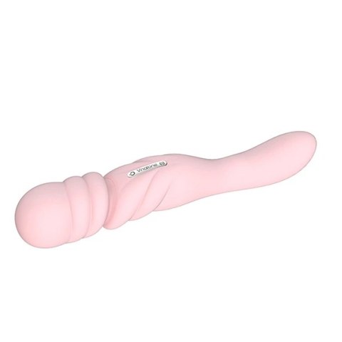 Nalone Jane Light Pink - dwustronny wibrator silikonowy 23 cm USB Nalone Jane Light Pink - dwustronny wibrator silikonowy 23 cm USB