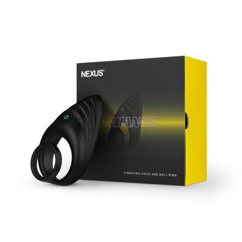 Nexus Enhance - silikonowy pierścień wibrujący, ładowalny, IPX7 Nexus Enhance - silikonowy pierścień wibrujący, ładowalny, IPX7