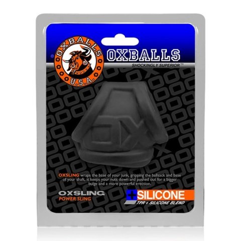 Oxballs Oxsling pierścień silikonowy uniwersalny czarny PLUS+SILICONE Oxballs Oxsling pierścień silikonowy uniwersalny czarny PLUS+SILICONE
