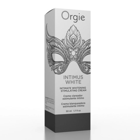 Orgie Intimus White krem rozjaśniający z Ginkgo Biloba 50 ml Orgie Intimus White krem rozjaśniający z Ginkgo Biloba 50 ml