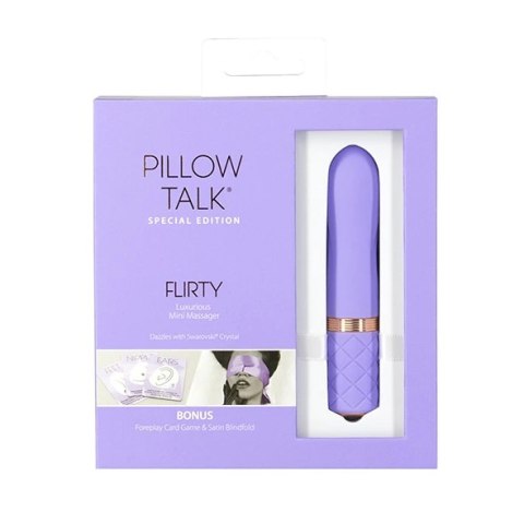 Pillow Talk Flirty Special Edition - mini masażer silikonowy USB Pillow Talk Flirty Special Edition - mini masażer silikonowy USB