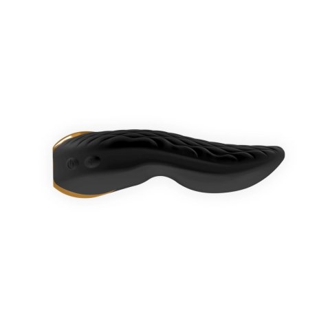 Shunga Aiko Black - masażer z dwoma silnikami, 10 trybow, silikon Shunga Aiko Black - masażer z dwoma silnikami, 10 trybow, silikon