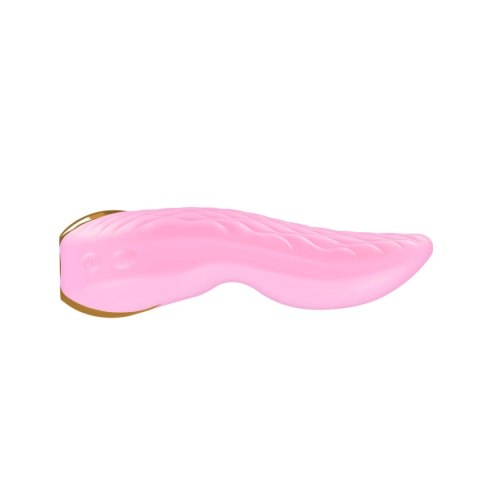 Shunga Aiko Light Pink masażer z podwojnym silnikiem 10 trybow Shunga Aiko Light Pink masażer z podwojnym silnikiem 10 trybow