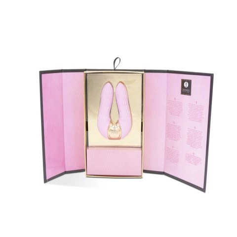 Shunga Aiko Light Pink masażer z podwojnym silnikiem 10 trybow Shunga Aiko Light Pink masażer z podwojnym silnikiem 10 trybow