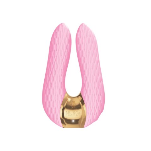 Shunga Aiko Light Pink masażer z podwojnym silnikiem 10 trybow Shunga Aiko Light Pink masażer z podwojnym silnikiem 10 trybow