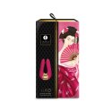 Shunga Aiko Raspberry - masażer z podwojnym silnikiem, silikonowy