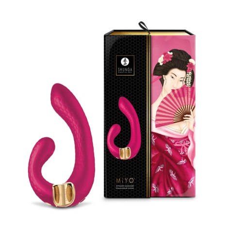 Shunga Miyo Raspberry - dwusilnikowy model z elastycznym systemem Shunga Miyo Raspberry - dwusilnikowy model z elastycznym systemem