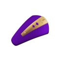 Shunga Obi Purple - masażer intymny, fioletowy, ergonomiczny 11,5 cm
