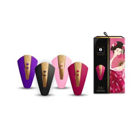 Shunga Obi Purple - masażer intymny, fioletowy, ergonomiczny 11,5 cm Shunga Obi Purple - masażer intymny, fioletowy, ergonomiczny 11,5 cm