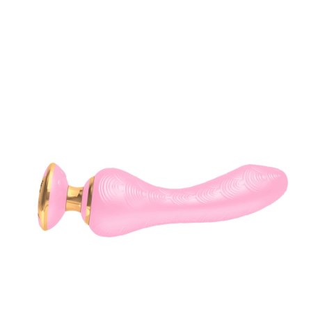 Shunga Sanya Light Pink - model wibrujący, elastyczny, silikonowy 18,5 cm Shunga Sanya Light Pink - model wibrujący, elastyczny, silikonowy 18,5 cm