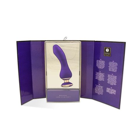 Shunga Sanya Purple - wielofunkcyjny masażer silikonowy, ergonomiczny Shunga Sanya Purple - wielofunkcyjny masażer silikonowy, ergonomiczny