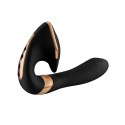 Shunga Soyo Black - dwusilnikowy model silikonowy, 17 cm
