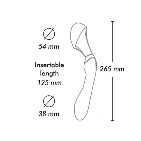 Shunga Zoa Black - zaawansowany model wielofunkcyjny z ergonomicznym uchwytem Shunga Zoa Black - zaawansowany model wielofunkcyjny z ergonomicznym uchwytem