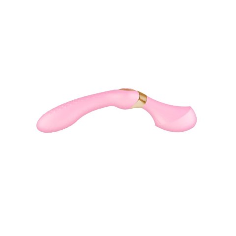 Shunga Zoa Light Pink - model anatomiczny, 10 trybow, silikon, rożowy Shunga Zoa Light Pink - model anatomiczny, 10 trybow, silikon, rożowy