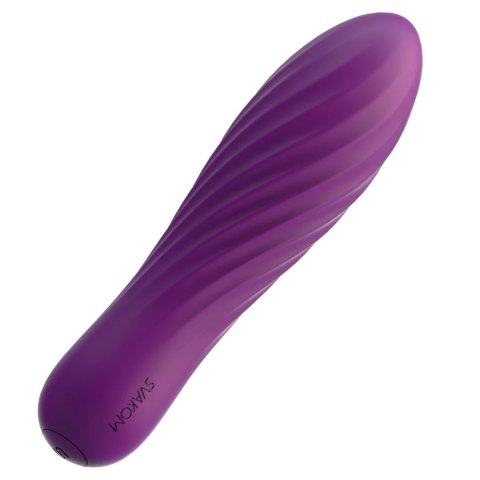 Svakom Tulip Violet - Kompaktowy wibrator silikonowy, 10 trybow, wodoodporny Svakom Tulip Violet - Kompaktowy wibrator silikonowy, 10 trybow, wodoodporny