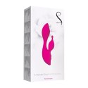 Swan The Cygnet Swan Pink - masażer anatomiczny silikonowy, 2 silniki