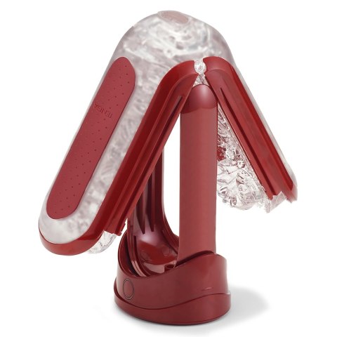 Tenga Flip Zero Red & Flip Warmer - zestaw z podgrzewaczem, ergonomiczny Tenga Flip Zero Red & Flip Warmer - zestaw z podgrzewaczem, ergonomiczny