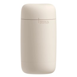 Tenga Puffy Latte Brown - anatomiczna maszyna intymna, miękka tekstura