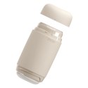 Tenga Puffy Latte Brown - anatomiczna maszyna intymna, miękka tekstura
