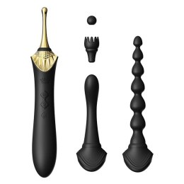 Zalo Bess 2 Obsidian Black - Wielofunkcyjny model z podgrzewaniem i 4 nakładkami