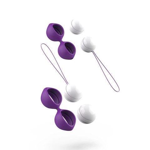 B Swish Bfit Classic Purple - zestaw kul treningowych Kegla 4 szt. B Swish Bfit Classic Purple - zestaw kul treningowych Kegla 4 szt.