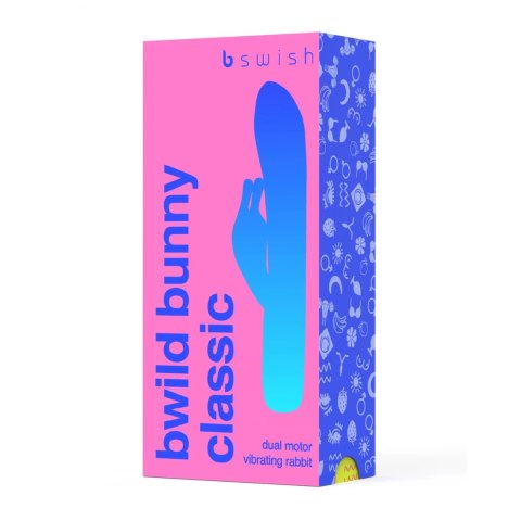 B Swish Bwild Classic Bunny Jade dwusilnikowy masażer wodoodporny B Swish Bwild Classic Bunny Jade dwusilnikowy masażer wodoodporny