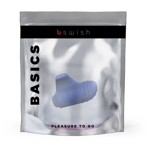 B Swish bteased Basic Denim - nakładka wibrująca na palec, silikonowa B Swish bteased Basic Denim - nakładka wibrująca na palec, silikonowa
