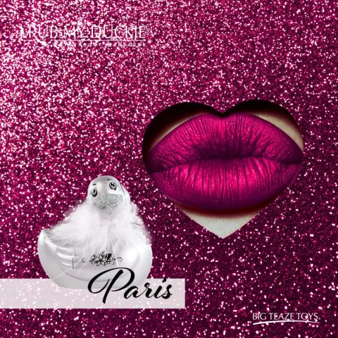 Big Teaze Toys I Rub My Duckie 2.0 Paris Silver masażer wodoodporny Big Teaze Toys I Rub My Duckie 2.0 Paris Silver masażer wodoodporny