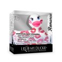 Big Teaze Toys I Rub My Duckie 2.0 masażer wodoodporny biało-rożowy