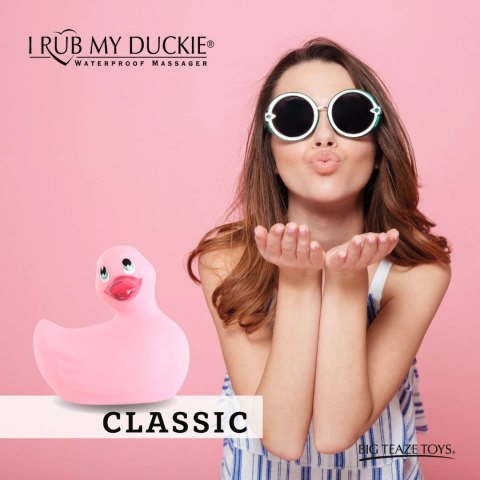 Big Teaze Toys I Rub My Duckie 2.0 masażer wodoodporny rożowy Big Teaze Toys I Rub My Duckie 2.0 masażer wodoodporny rożowy