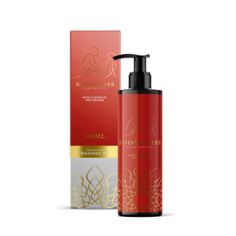 BodyGliss Silky Soft Oil Red Orange 150ml - Olejek do masażu, cytrusowy BodyGliss Silky Soft Oil Red Orange 150ml - Olejek do masażu, cytrusowy