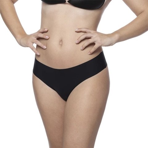 Bye Bra Invisible Hipster 2-Pack Nude & Black L - Bezszwowe majtki niewidoczne Bye Bra Invisible Hipster 2-Pack Nude & Black L - Bezszwowe majtki niewidoczne