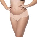 Bye Bra Invisible Hipster 2-Pack Nude & Black L - Bezszwowe majtki niewidoczne