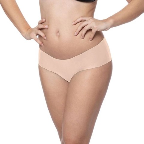 Bye Bra Invisible Hipster 2-Pack Nude & Black L - Bezszwowe majtki niewidoczne Bye Bra Invisible Hipster 2-Pack Nude & Black L - Bezszwowe majtki niewidoczne