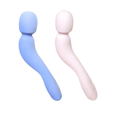 Dame Products Com Wand Periwinkle - masażer silikonowy, 5 trybow Dame Products Com Wand Periwinkle - masażer silikonowy, 5 trybow