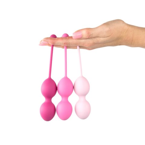 FeelzToys FemmeFit Advanced Set 3 szt. - zestaw kulek treningowych Kegla FeelzToys FemmeFit Advanced Set 3 szt. - zestaw kulek treningowych Kegla