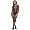 Fifty Shades of Grey Captivate Bodystocking One Size - siateczka i koronka