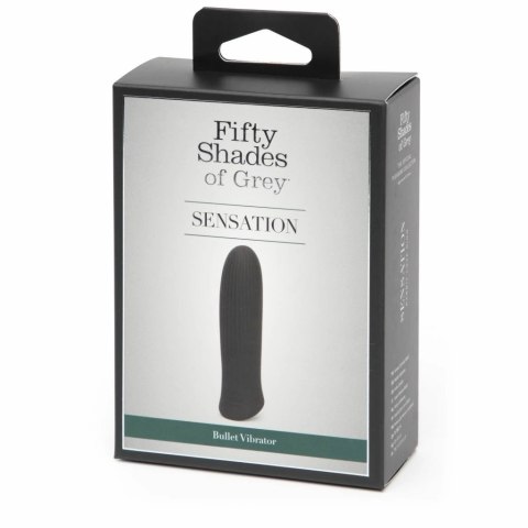 Fifty Shades of Grey Sensation Bullet model mini, silikonowy, czarny Fifty Shades of Grey Sensation Bullet model mini, silikonowy, czarny