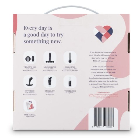 First. Self-Love Experience Starter Set - Zestaw akcesoriow dla kobiet S First. Self-Love Experience Starter Set - Zestaw akcesoriow dla kobiet S