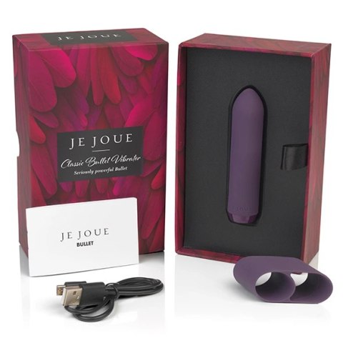 Je Joue Classic Bullet Purple - kompaktowy model silikonowy, ładowalny Je Joue Classic Bullet Purple - kompaktowy model silikonowy, ładowalny