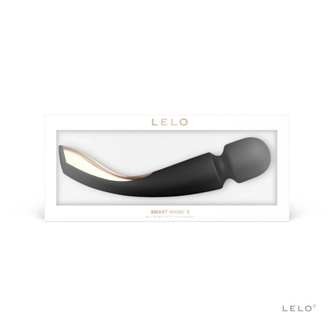 LELO Smart Wand 2 Medium Black masażer bezprzewodowy 21cm LELO Smart Wand 2 Medium Black masażer bezprzewodowy 21cm