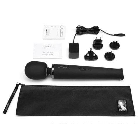 Le Wand Massager Black - masażer wielofunkcyjny 20 programow 10 prędkości Le Wand Massager Black - masażer wielofunkcyjny 20 programow 10 prędkości
