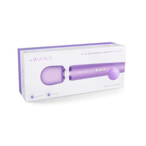 Le Wand Petite Violet - kompaktowy masażer z 10 trybami pracy Le Wand Petite Violet - kompaktowy masażer z 10 trybami pracy