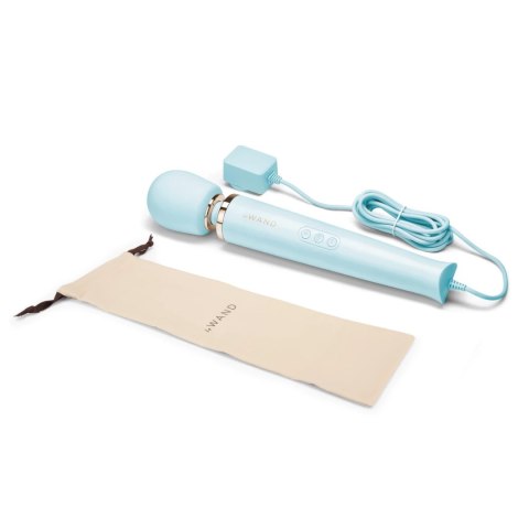 Le Wand Plug-In Massager Sky Blue - Masażer zasilany sieciowo, 245 cm kabel Le Wand Plug-In Massager Sky Blue - Masażer zasilany sieciowo, 245 cm kabel