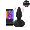 Magic Motion Equinox - wibrujący plug z aplikacją, czarny, 10,8 cm