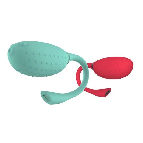 Magic Motion Fugu Green - bezprzewodowe jajko wibrujące, sterowanie aplikacją Magic Motion Fugu Green - bezprzewodowe jajko wibrujące, sterowanie aplikacją